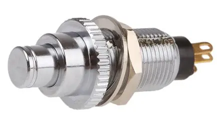 Produktfoto 1 von EOZ DJET Druckschalter Tastend Panel Ø 10 mm, SPST / 2.5A 110 V ac