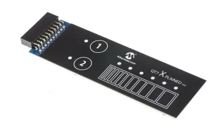 Produktfoto 1 von Microchip Entwicklungstool HMI QT7 Xplained Pro Erweiterungs-Kit Zusatzplatine Xplained Pro MCU-Platine