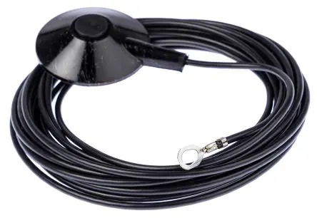 Produktfoto 1 von SCS ESD-Erdungskabel Erdungskabel 10 mm Druckknopfanschluss Ringkabelschuh EN 61340-5-1 konform