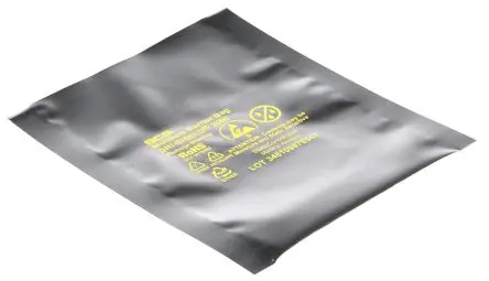 Produktfoto 1 von SCS Beutel ESD Beutel Silber, Stärke 0.09 mm x 102mm x 153 mm
