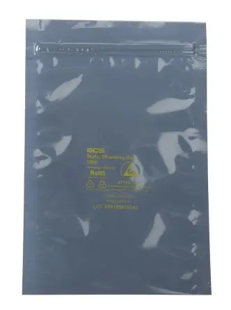 Produktfoto 1 von SCS Beutel ESD Beutel Klar, Stärke 0.07 mm x 127mm x 203 mm