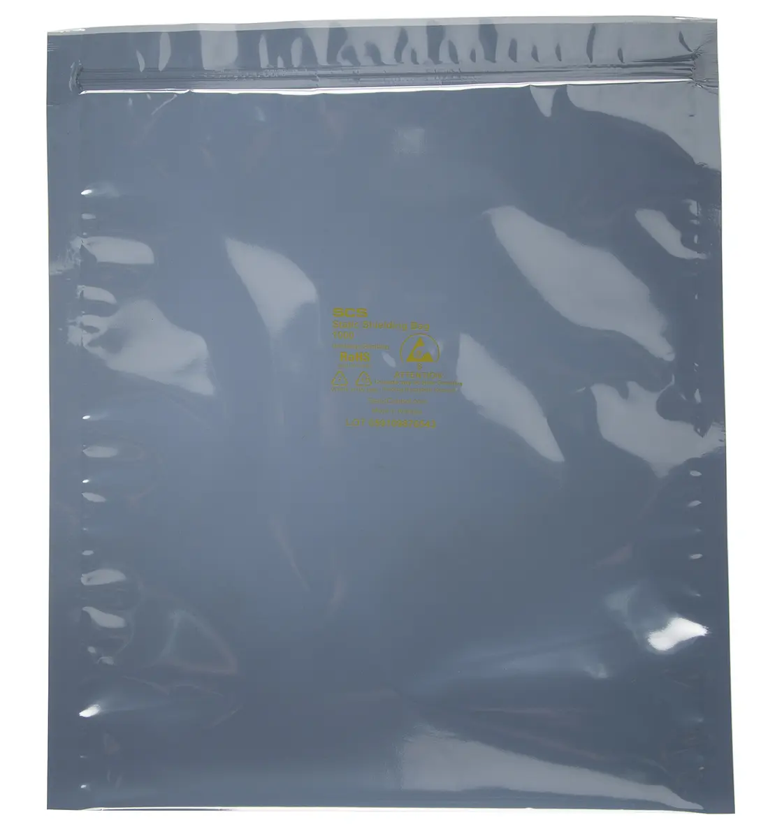 Produktfoto 1 von SCS Beutel ESD Beutel Klar, Stärke 0.071 mm x 254 mm x 305 mm