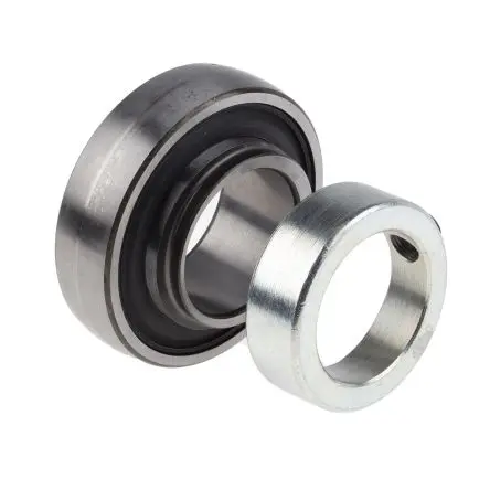 Produktfoto 1 von SKF Nitrilkautschuk (NBR) Lagereinsatz 80 mm Außen-ø , Innen-Ø 40 mm, Traglast 19 kN