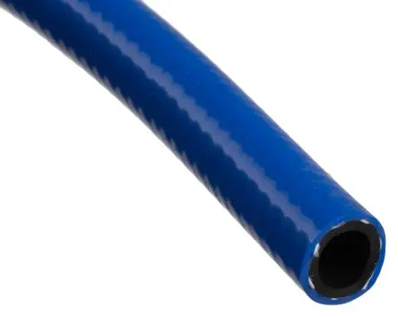 Produktfoto 1 von RS PRO Schlauch, Ø 10mm 15.5mm Blau PVC Übertragung 20 bar für Druckluft x 50m