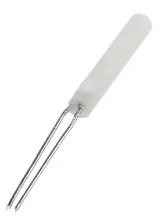 Produktfoto 1 von RS PRO Pt100 RTD-Sensor Keramik Ø 1.5 mm 2 x 8 mm Class B, -200 °C → 600 °C