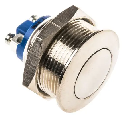 Produktfoto 1 von APEM AV Druckschalter Tastend Panel Ø 22.2 mm, SPST / 2A 48 V dc
