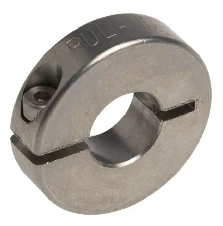 Produktfoto 1 von Ruland Edelstahl Wellenmanschette Einteilig, mit Spannschraube 20 mm Außen-ø x 5.5mm