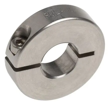 Produktfoto 1 von Ruland Edelstahl Wellenmanschette Einteilig, mit Spannschraube 30 mm Außen-ø x 8mm