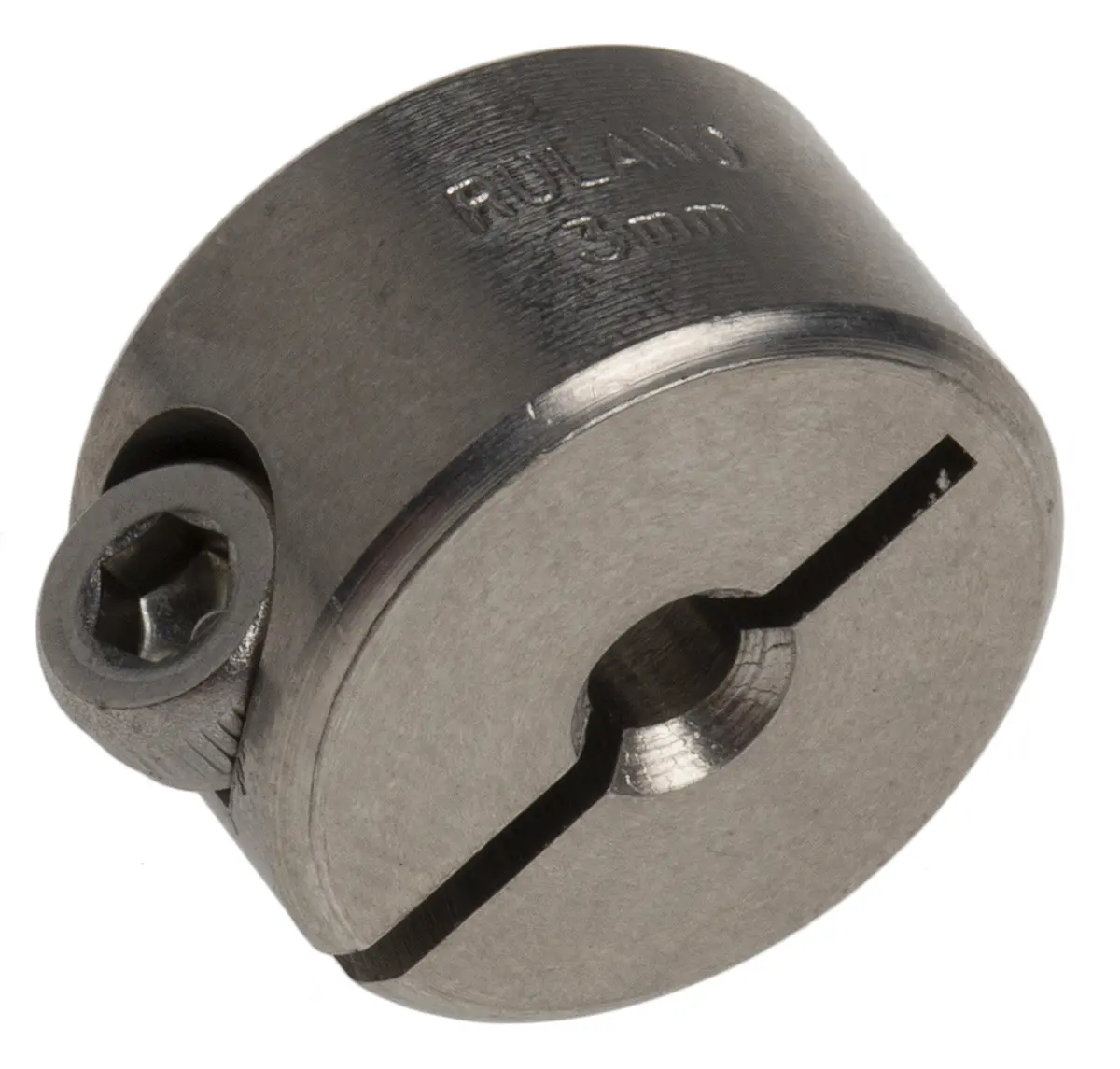 Produktfoto 1 von Ruland Edelstahl Wellenmanschette Einteilig, mit Spannschraube 16 mm Außen-ø  x 9 mm