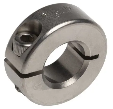 Produktfoto 1 von Ruland Edelstahl Wellenmanschette Einteilig, mit Spannschraube 34 mm Außen-ø x 13mm