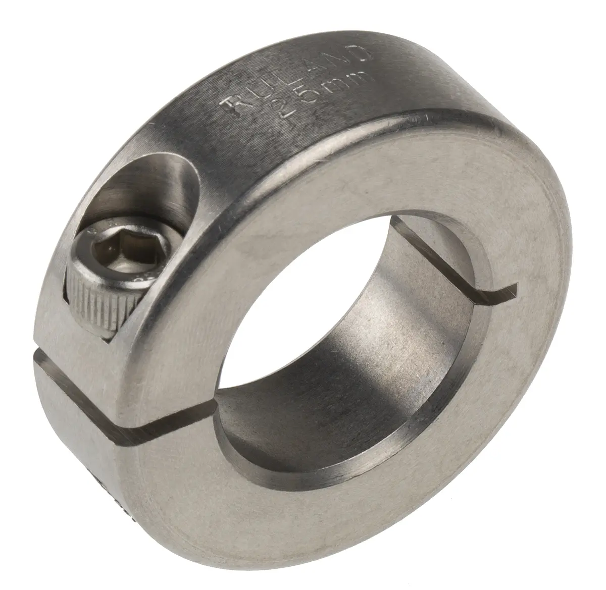 Produktfoto 1 von Ruland Edelstahl Wellenmanschette Einteilig, mit Spannschraube 45 mm Außen-ø  x 15 mm