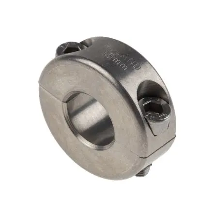 Produktfoto 1 von Ruland Edelstahl Wellenmanschette Zweiteilig, mit Spannschraube 34 mm Außen-ø x 13mm
