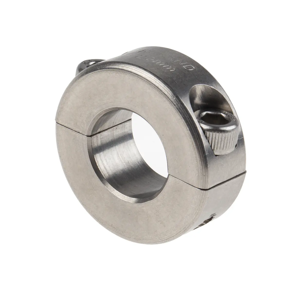 Produktfoto 1 von Ruland Edelstahl Wellenmanschette Zweiteilig, mit Spannschraube 40 mm Außen-ø  x 15 mm