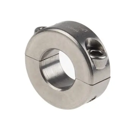 Produktfoto 1 von Ruland Edelstahl Wellenmanschette Zweiteilig, mit Spannschraube 40 mm Außen-ø x 15mm