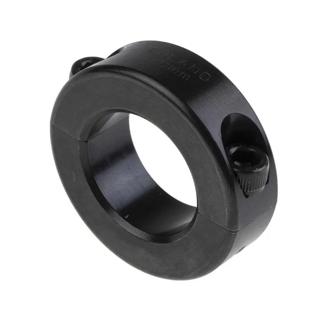 Produktfoto 1 von Ruland Kohlenstoffstahl Wellenmanschette Zweiteilig, mit Spannschraube 48 mm Außen-ø  x 15 mm