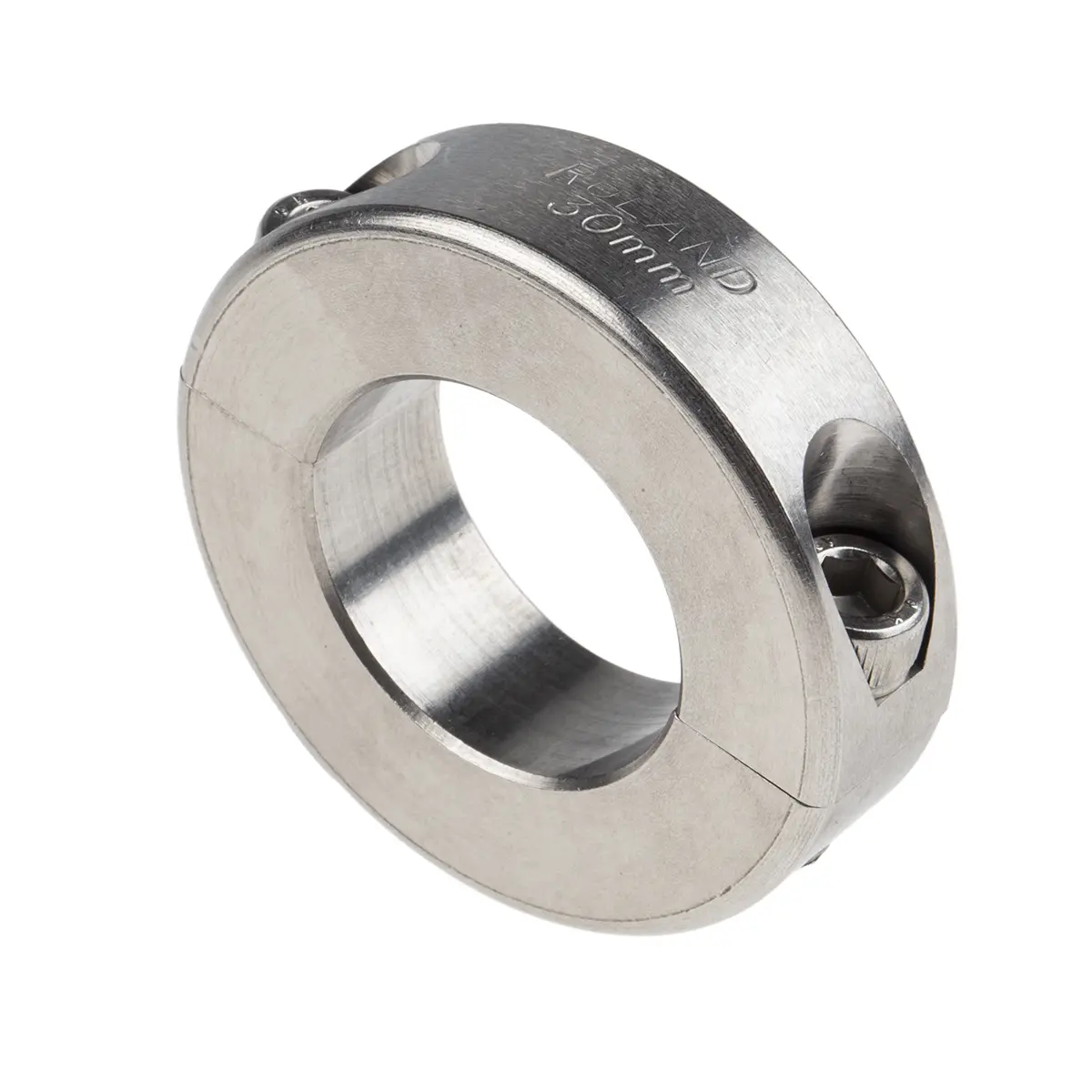 Produktfoto 1 von Ruland Edelstahl Wellenmanschette Zweiteilig, mit Spannschraube 54 mm Außen-ø  x 15 mm