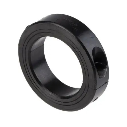 Produktfoto 1 von Ruland Kohlenstoffstahl Wellenmanschette Zweiteilig, mit Spannschraube 60 mm Außen-ø x 15mm