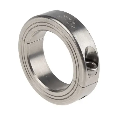Ruland Edelstahl Wellenmanschette Zweiteilig, mit Spannschraube 60 mm Außen-ø x 15mm