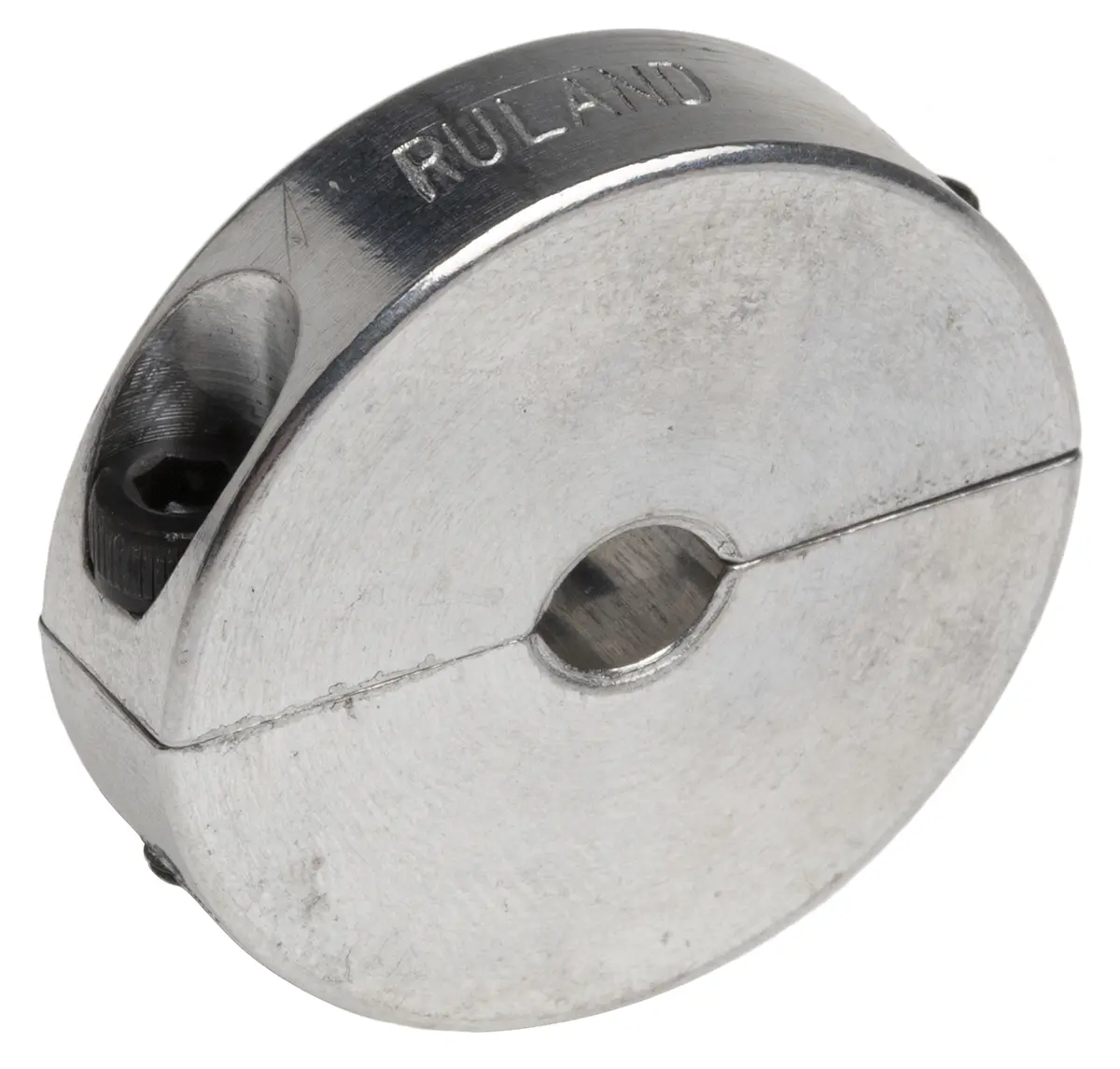 Produktfoto 1 von Ruland Aluminium Wellenmanschette Zweiteilig, mit Spannschraube 30 mm Außen-ø  x 8 mm