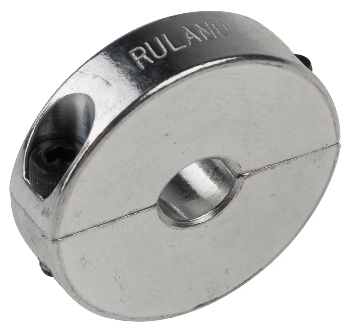 Produktfoto 1 von Ruland Aluminium Wellenmanschette Zweiteilig, mit Spannschraube 30 mm Außen-ø  x 8 mm