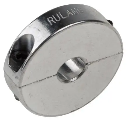 Produktfoto 1 von Ruland Aluminium Wellenmanschette Zweiteilig, mit Spannschraube 30 mm Außen-ø x 8mm