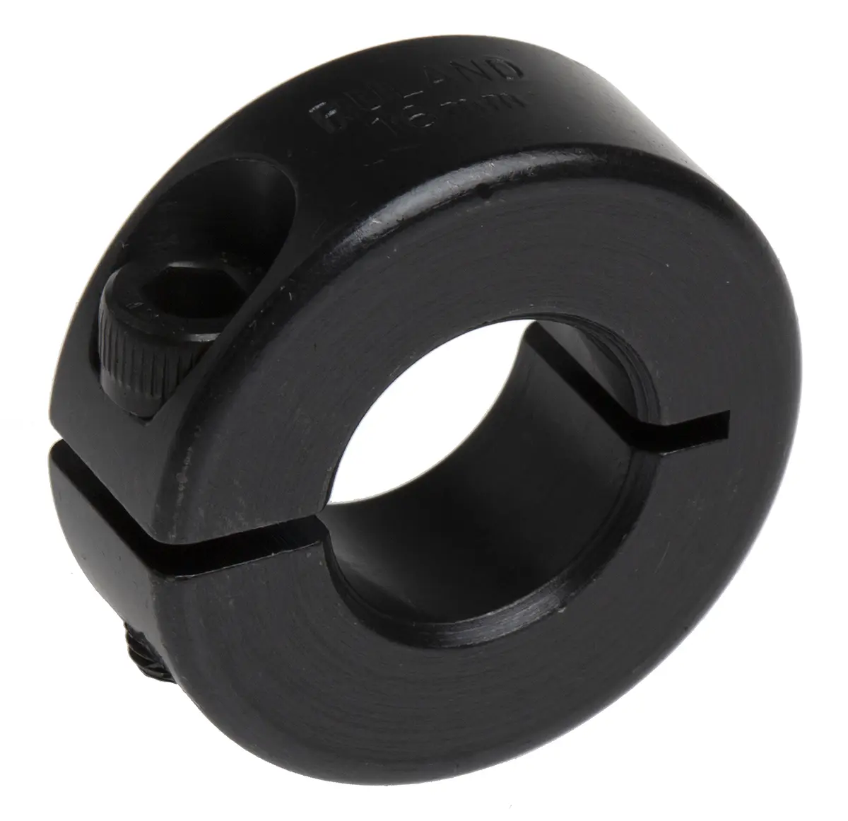 Produktfoto 1 von Ruland Kohlenstoffstahl Wellenmanschette Einteilig, mit Spannschraube 34 mm Außen-ø  x 13 mm