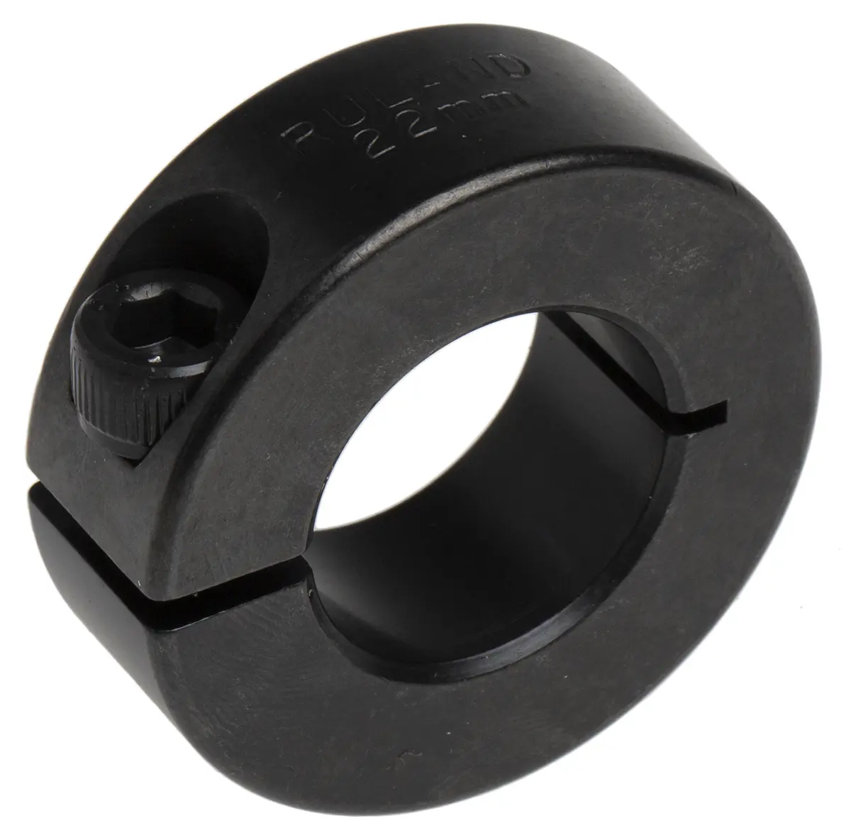 Produktfoto 1 von Ruland Kohlenstoffstahl Wellenmanschette Einteilig, mit Spannschraube 42 mm Außen-ø  x 15 mm