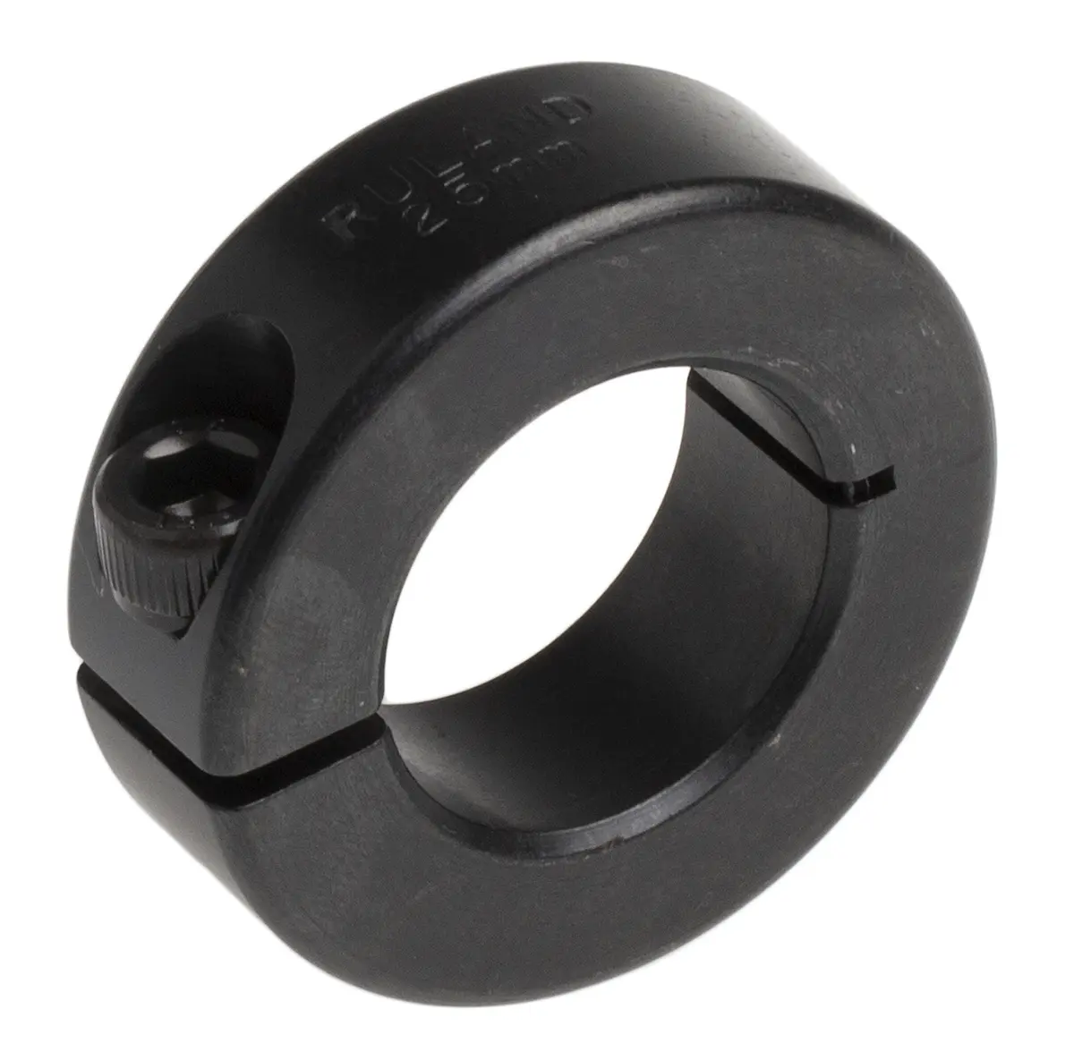 Produktfoto 1 von Ruland Kohlenstoffstahl Wellenmanschette Einteilig, mit Spannschraube 45 mm Außen-ø  x 15 mm
