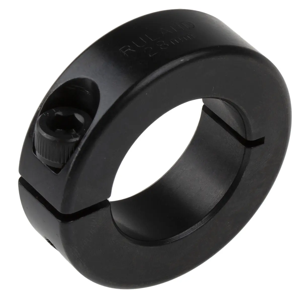 Produktfoto 1 von Ruland Kohlenstoffstahl Wellenmanschette Einteilig, mit Spannschraube 48 mm Außen-ø  x 15 mm