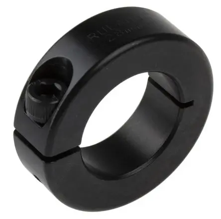 Produktfoto 1 von Ruland Kohlenstoffstahl Wellenmanschette Einteilig, mit Spannschraube 48 mm Außen-ø x 15mm