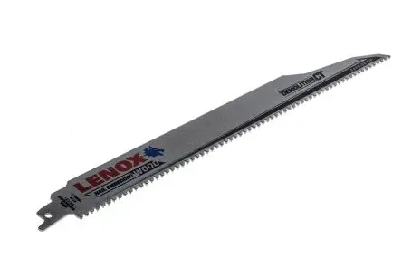 Produktfoto 1 von Lenox Carbidspitze Nagelverbundholz Säbelsägeblatt / 6 TPI 305 mm 1