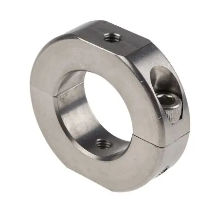 Produktfoto 1 von Ruland Edelstahl Wellenmanschette Zweiteilig, mit Spannschraube 54 mm Außen-ø x 15mm