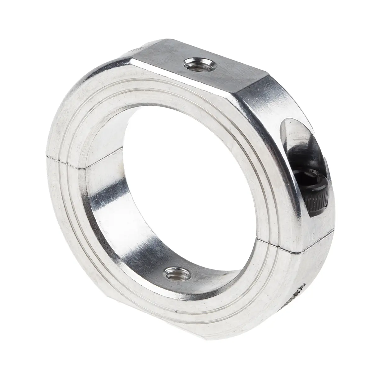Produktfoto 1 von Ruland Aluminium Wellenmanschette Zweiteilig, mit Spannschraube 60 mm Außen-ø  x 15 mm