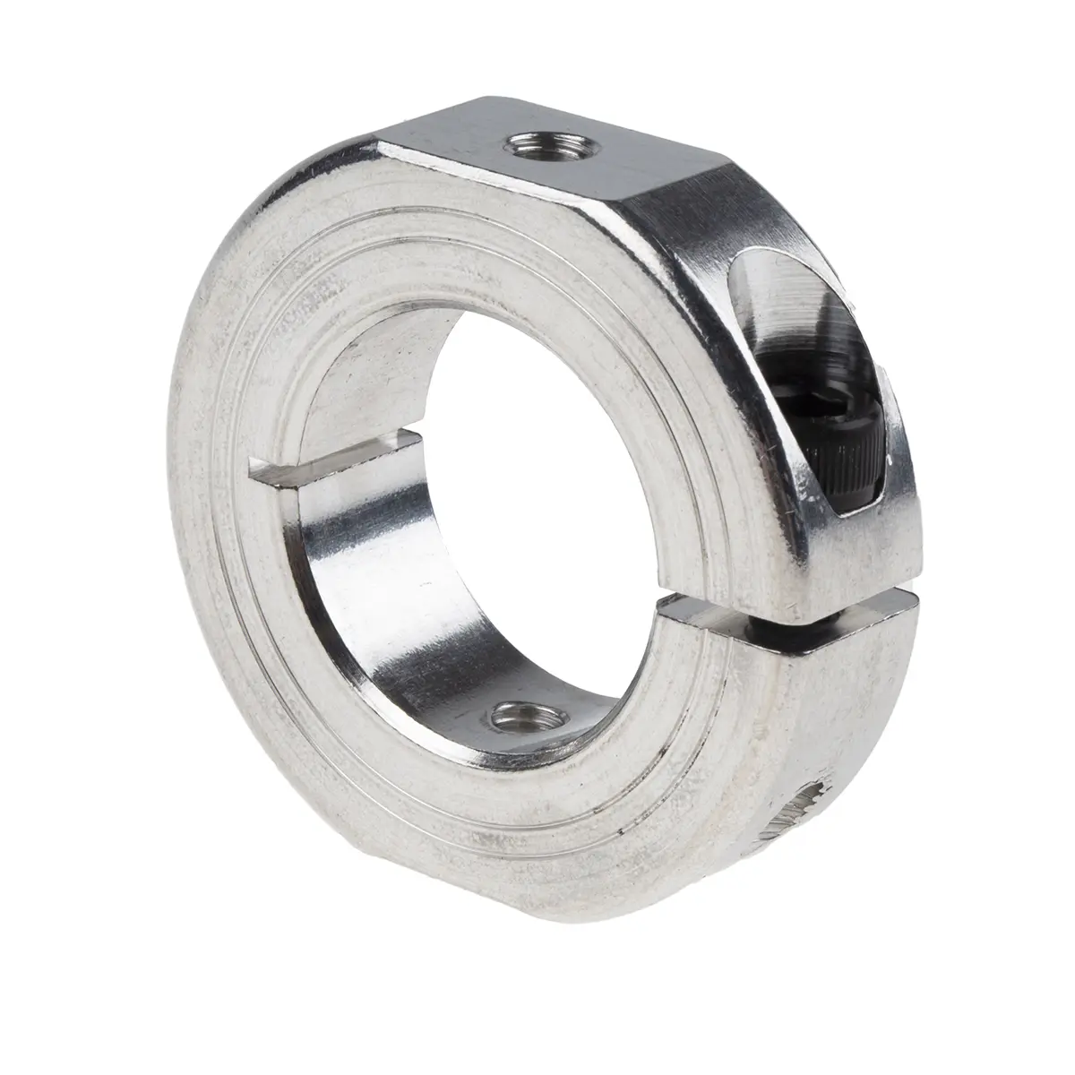 Produktfoto 1 von Ruland Aluminium Wellenmanschette Einteilig, mit Spannschraube 54 mm Außen-ø  x 15 mm
