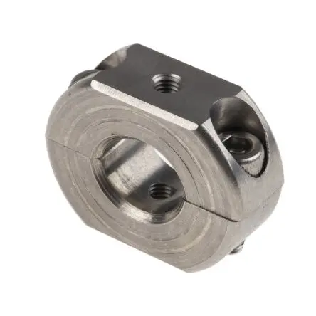 Produktfoto 1 von Ruland Edelstahl Wellenmanschette Zweiteilig, mit Spannschraube 24 mm Außen-ø x 9mm