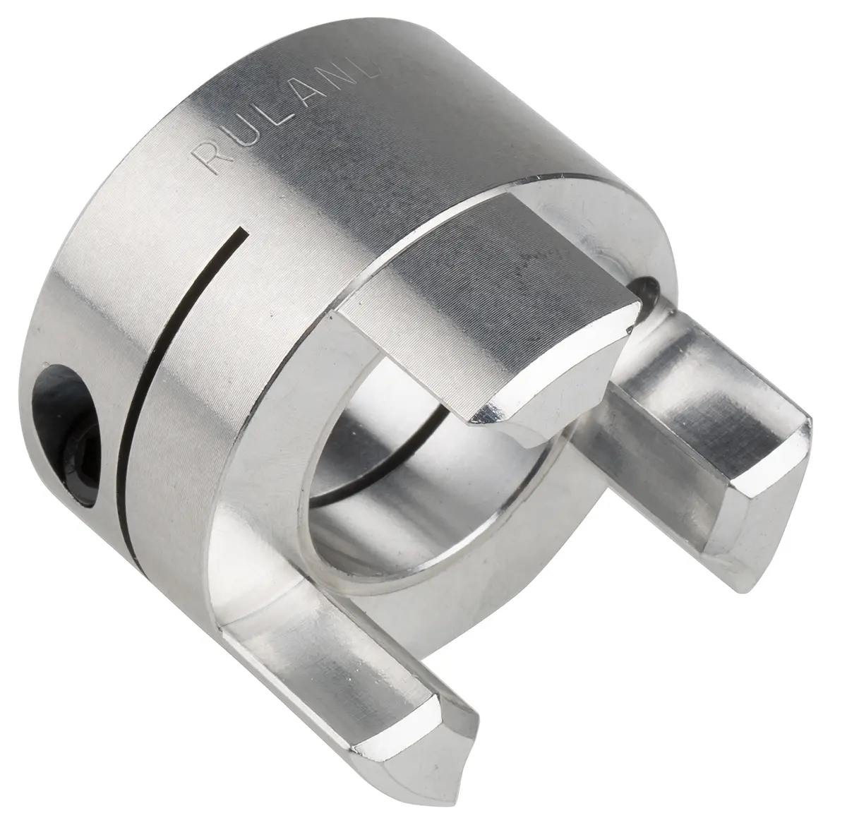 Produktfoto 1 von Ruland Kupplung, Außen-Ø 57.2 mm Außen-ø  Elastomer x 80 mm Aluminium Rückwirkungsfrei, 16 Nm