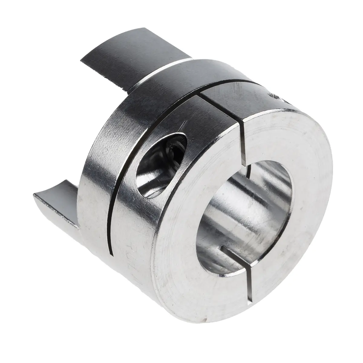 Produktfoto 1 von Ruland Kupplung, Außen-Ø 57.2 mm Außen-ø  Elastomer x 80 mm Aluminium Rückwirkungsfrei, 16 Nm