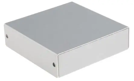 Produktfoto 1 von Takachi Electric Industrial MB; Gehäuse; Aluminium; Metallisch-Silber Breite 90 mm Höhe 25 mm Länge 90 mm