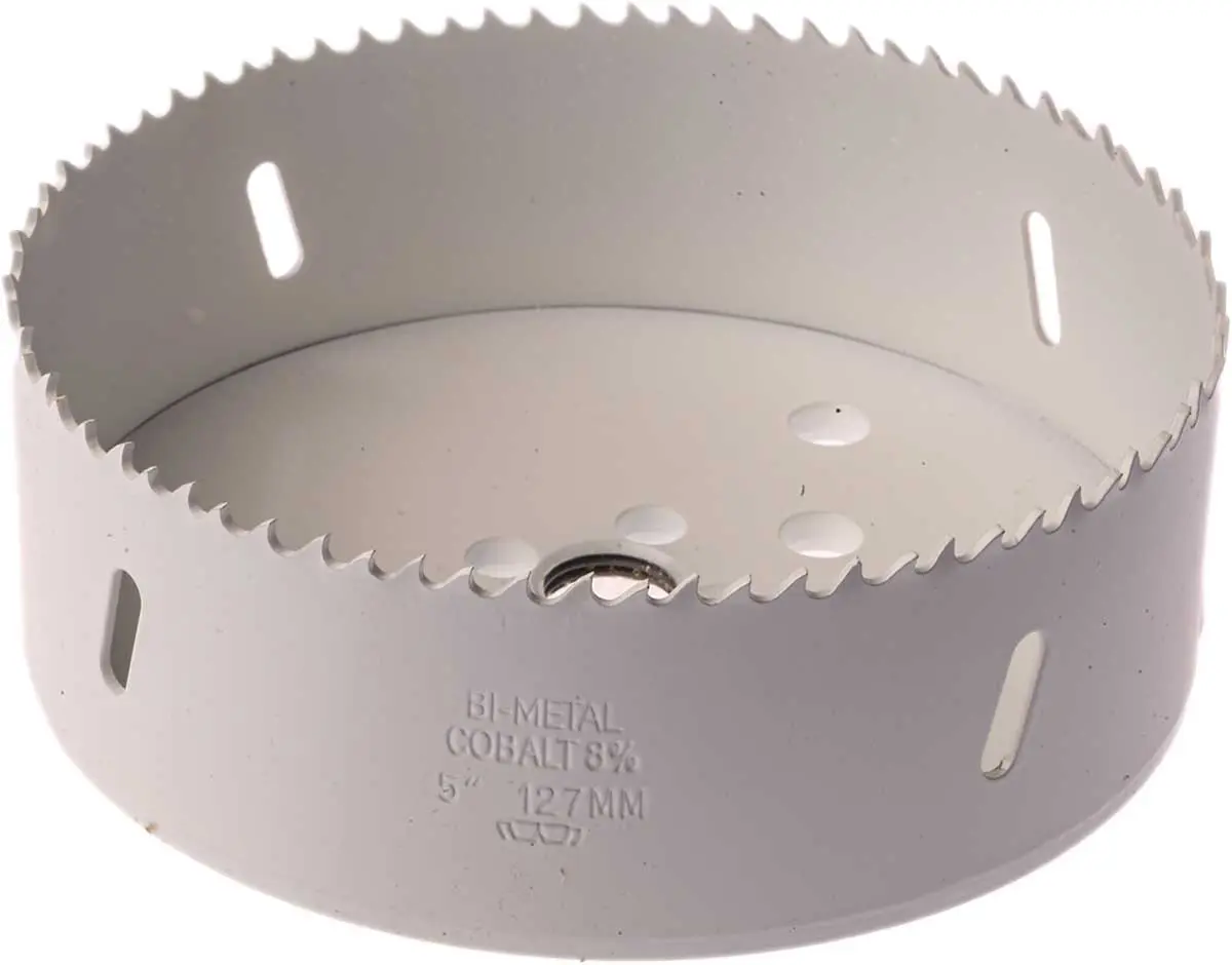 Produktfoto 1 von RS PRO Cobalt Stahl Lochsäge , Ø 127mm 1-Stk. / Bohrtiefe 32mm