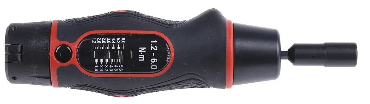 Produktfoto 1 von Norbar Torque Tools 1/4 in Drehmomentschraubendreher Einstellbar 1.2 to 6 Nm Länge 155 mm