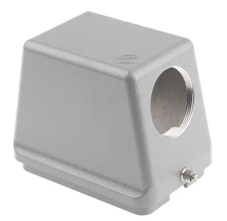 Produktfoto 1 von HARTING Han B Kappe für robusten Stromversorgungsstecker 1 Hebel 1, Kabel 48B Haube, IP65