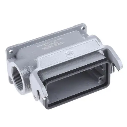 Produktfoto 1 von HARTING Han B Gehäuse für robusten Stromversorgungsstecker 1 Hebel 1, Oberfläche 16B Sockel, IP65