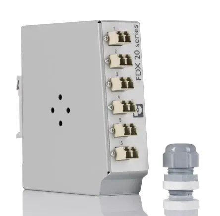 Produktfoto 1 von Phoenix Contact 6 Port Multimodus LC B. 135mm H. 130 mm