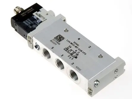 Produktfoto 1 von Festo 5/2 VUVG Magnetventil G, Elektromagnet-betätigt 24V dc