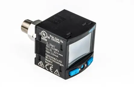 Produktfoto 1 von Festo Drucksensor 30V dc, -1bar bis 1bar, IP40