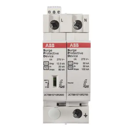 Produktfoto 1 von ABB, Überlastschutzgerät 25 kA DIN-Hutschiene