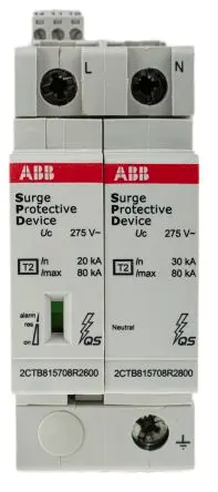 Produktfoto 1 von ABB OVR Überlastschutzgerät Überlastschutzgerät 80 kA 275V, DIN-Hutschiene, -40 °C→80 °C