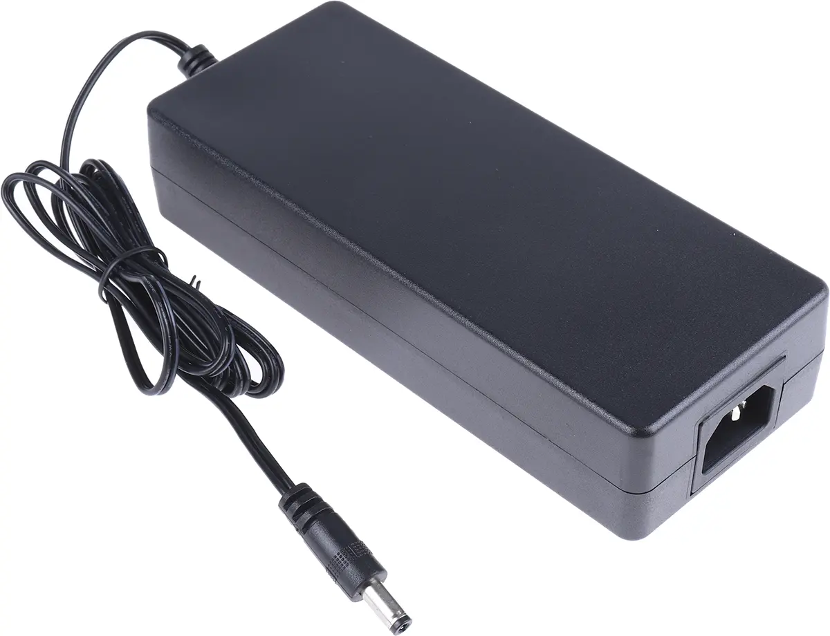 Produktfoto 1 von RS PRO Steckernetzteil 150W, 90 → 264V ac, 24V dc / 6.25A, IEC 320-C14 Anschluss