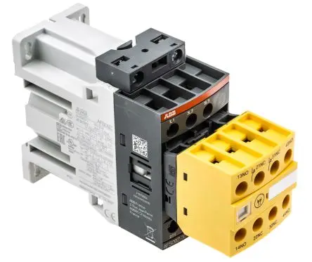 Produktfoto 1 von ABB Jokab AFS Schütz 24V dc-Spule, 3-polig, 600V ac / 25 A 24V dc 9 kW 3 Schließer Motorsteuerung 4-Hilfskontakte