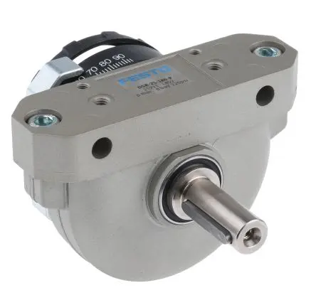 Produktfoto 1 von Festo DSR Pneumatischer Drehantrieb Doppeltwirkend, Bohrung Ø 68.1 mm, 8 bar 180 °